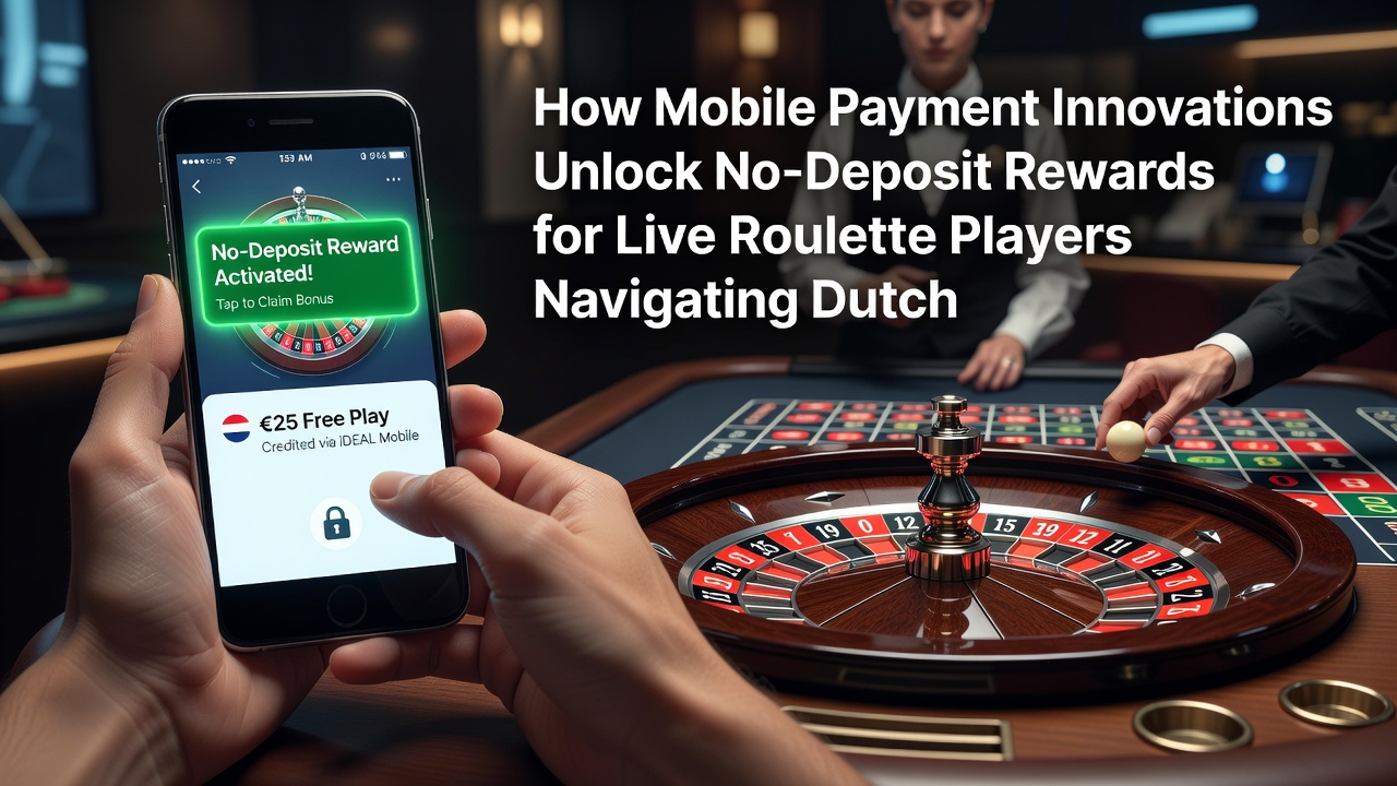 Live roulette spelers die mobiele betalingen gebruiken voor no-deposit rewards binnen Nederlandse vergunningskaders